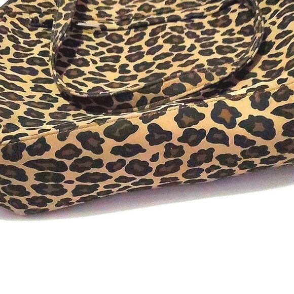 Worthington Leopard Print Multi-pocket Utility Large Shoulder Bag - Picture 6 of 10
